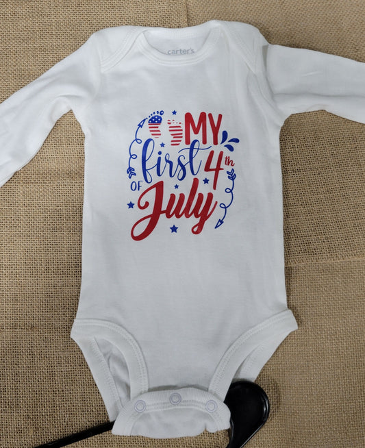 4th Of July Onesie