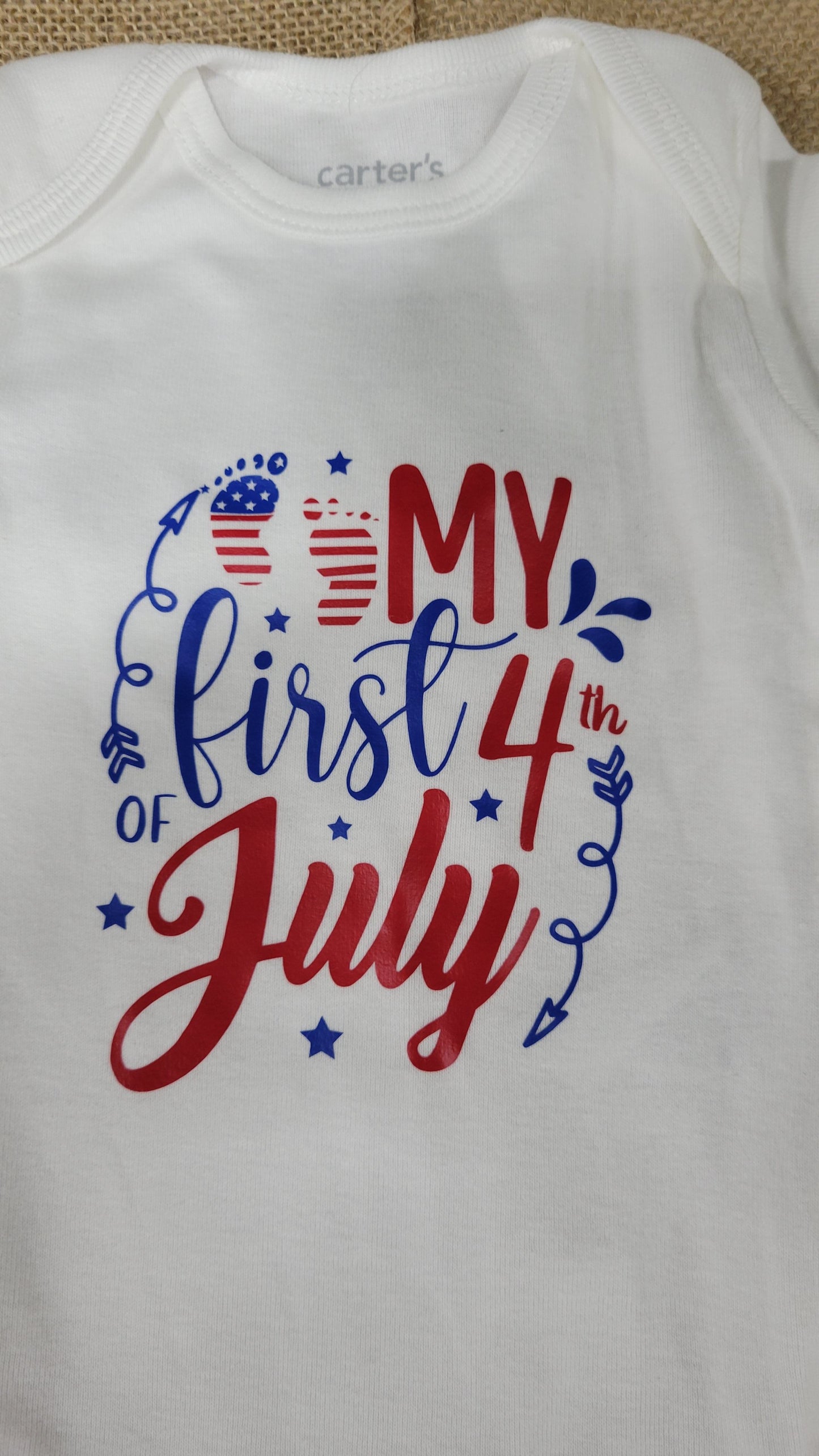 4th Of July Onesie